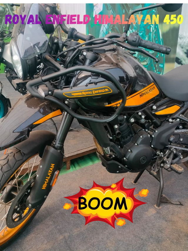 Royal Enfield Himalayan 450 adventure bike mode option